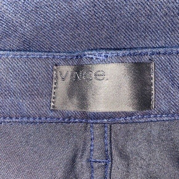 VINCE Dark Blue Denim Business Jogger Style Pants - Picture 6 of 8